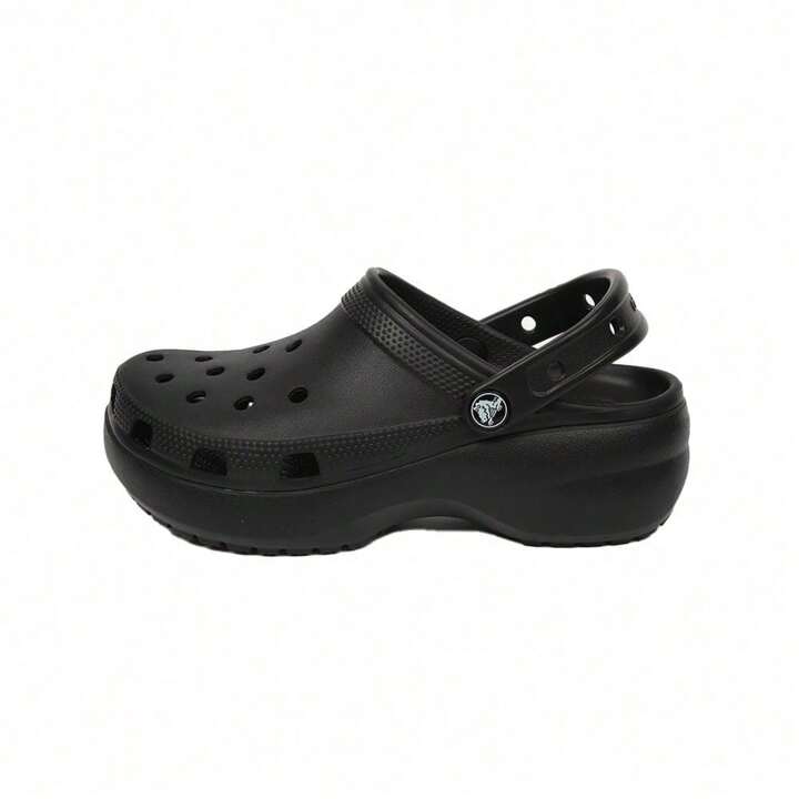 Women's Shoes 206750-001 Classic Lined Platform Clog Black