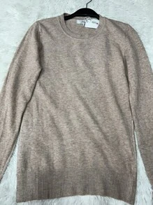 Women Sweaters - Khaki - View 2