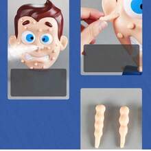 Interactive Prank Pimple & Water Spray Toy Set With Tabletop Game Function And Decompression Effect - Blue - View 5