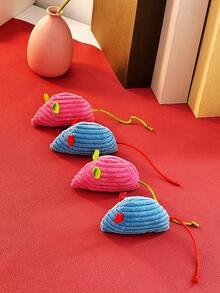 Búp bê mèo mô phỏng chuột búp bê tương tác sang trọng cho thú cưng chơi & giải trí & thư giãn - Nhiều màu - Xem 1