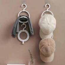 1/2 pièces Porte-chapeaux pour casquettes de baseball, porte-écharpes, organisateur de chapeaux en PP, porte-chapeaux, support d'affichage de perruque, porte-chapeaux pour porte, chambre à coucher, placard