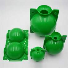 1 pieza/10 piezas Caja de plantación de raíces de árbol, herramienta de trasplante de bola de enraizamiento, dispositivo de enraizamiento y corte de alta presión, pod de propagación de alta presión, adecuado para esquejes de plantas y plántulas - Verde - Ver 10