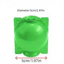 1 pieza/10 piezas Caja de plantación de raíces de árbol, herramienta de trasplante de bola de enraizamiento, dispositivo de enraizamiento y corte de alta presión, pod de propagación de alta presión, adecuado para esquejes de plantas y plántulas - Verde - Ver 4