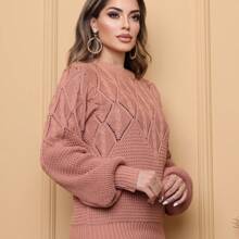 Women Sweater Vests - Màu be - Xem 3