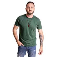Men T-Shirts - xanh quân đội - Xem 1