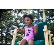 UPF 50+ One Piece Bathing Suit Bikini Top Rash Guard Swim Skirt Modest Swimsuit Bottom 5 Set - Multicolor - View 2