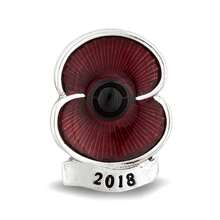 Spilla con papavero smaltato rosso, souvenir del Remembrance Day nel Regno Unito, accessorio per Ognissanti, gioiello per la Festa degli Insegnanti, accessorio per costumi, ciondolo per borse, accessorio per l'ufficio, regalo di Natale