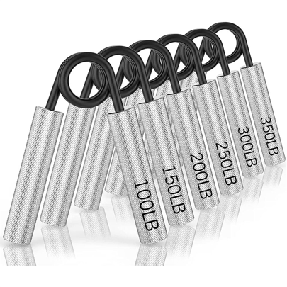 One Heavy-Duty Grip Strengthener With Resistance Range Of 100-350lbs, For Hand, Forearm, And Finger Exercise, With Metal Grip And Reinforced Wrist Support Gym Accessories, Deporte, Gimnasio, Ejercicio En Casa, Hand Grip