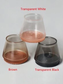 Felt Tpr Table And Chair Leg Covers, Silent Chair And Stool Foot Pads, Chair Leg Protectors, Anti-Noise Anti-Wear Desk And Chair Leg Pads, Stool Foot Covers