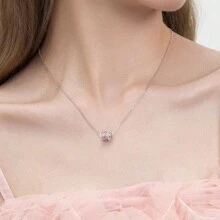 Màu hồng Dây chuyền thắt lưng Dây chuyền Đối với phụ nữ , Thanh lịch Và Duy nhất Phong cách ins Phụ kiện Đối với Bán sỉ - trắng - Xem 2