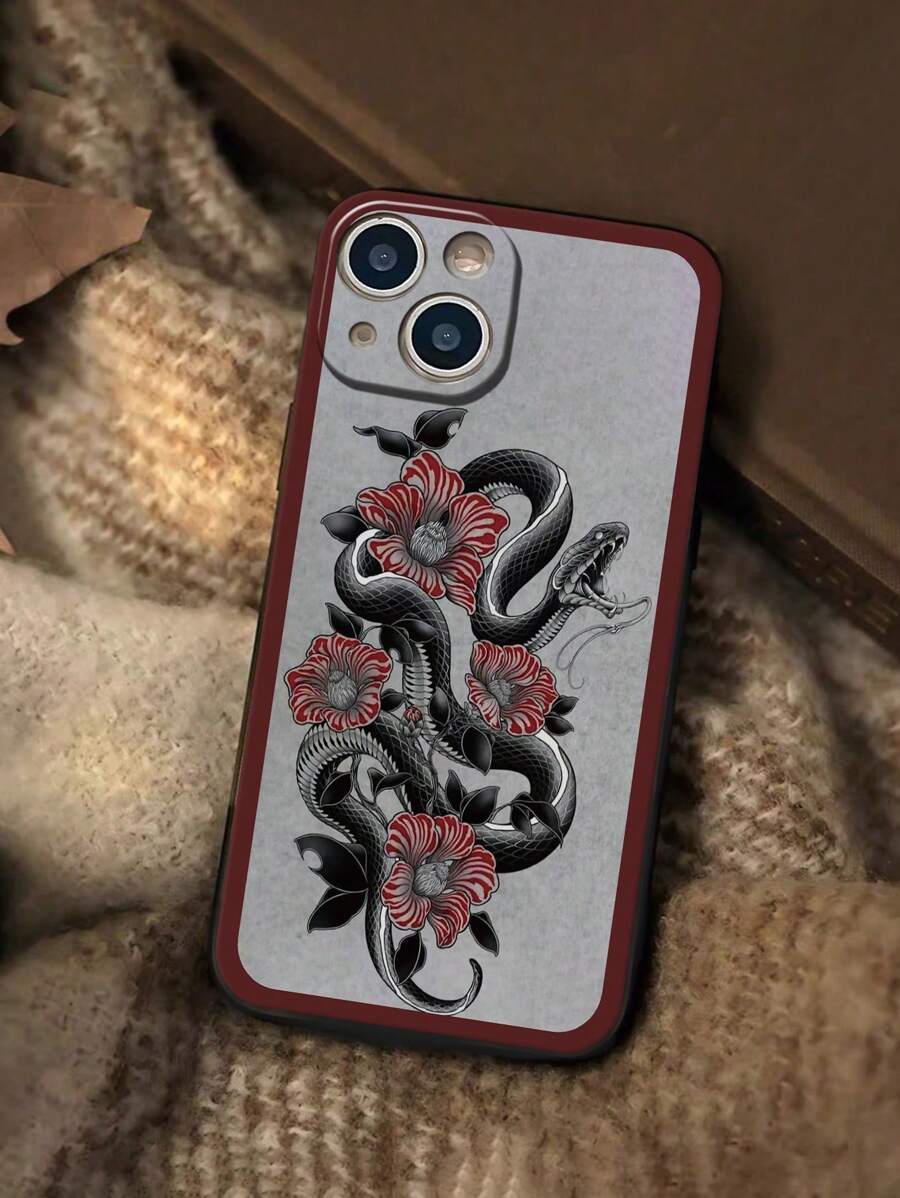 蛇紋防跌手機殼,p14 Pro Max配有精確的切割,3d動漫p13,xr卡通p11 / P12,防跌卡通78ges2手機殼xs適用於iphone P15,三星系列s24,a03s,a03core,a04,a12,a13,a14,a21s,a22,a23,a24,a32,a33a34,a5,a51,a52,a53,a54,a71,a72,a73,s20 Fe,s21,s22,小米紅米9,紅米9a,紅米10a,紅米10c,紅米note9,紅米note10,紅米note11,紅米note12,紅米12,紅米12c - 彩色 - 查看 1