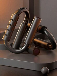 Black Multi-Functional Home Fitness Training Push-Up Stand For Abdominal Muscle Growth And Chest Expansion - Black - View 1