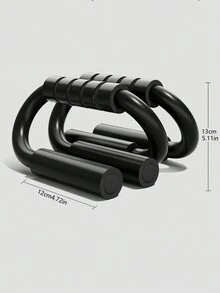 Black Multi-Functional Home Fitness Training Push-Up Stand For Abdominal Muscle Growth And Chest Expansion - Black - View 5