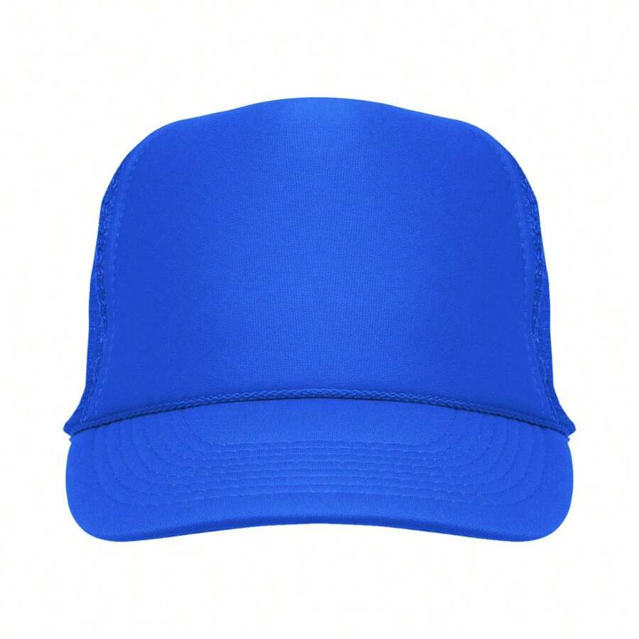 Summer Men's Sun Protection Casual Baseball Cap - Royal Blue - View 1