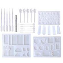 127pcs/Set Jewelry Casting Silicone Mold Merry Christmas Resin Epoxy Mould Craft Decor Tool For Handmade DIY Accessories - White - View 2