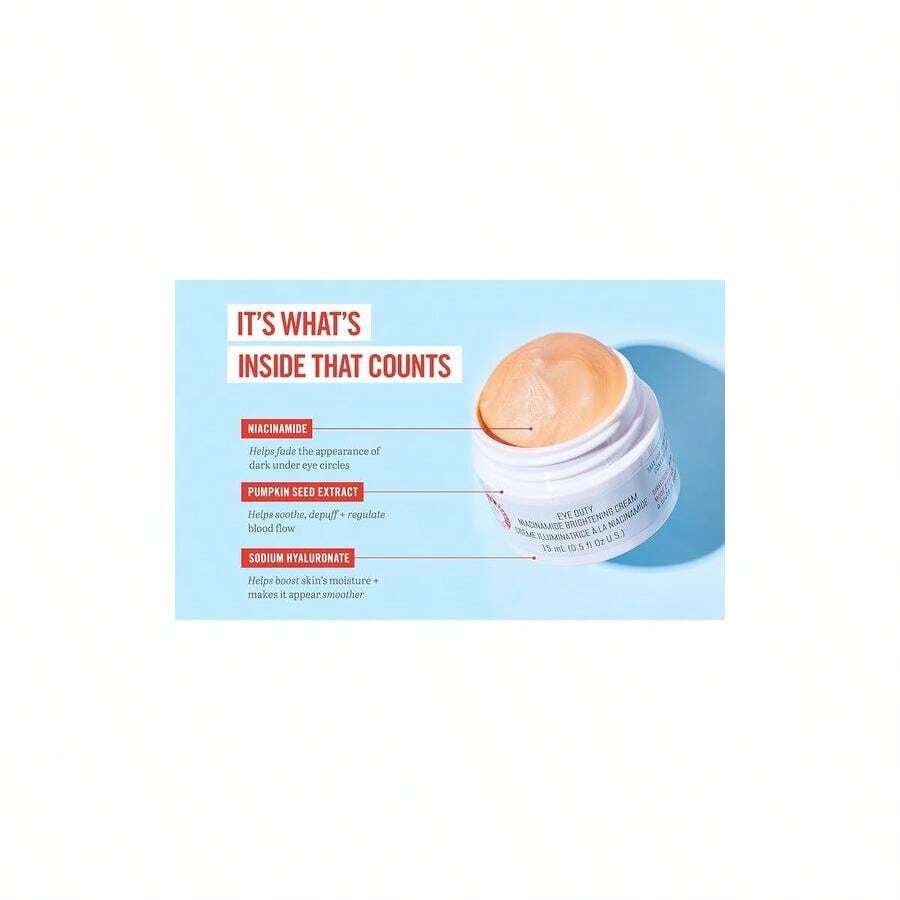 First Aid Beauty Eye Duty Niacinamide Brightening Cream 15ml SHEIN USA