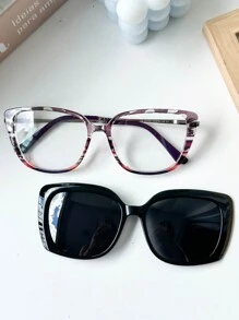 Women Fashion Glasses - 彩色 - 查看 5