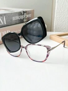 Women Fashion Glasses - 彩色 - 查看 6