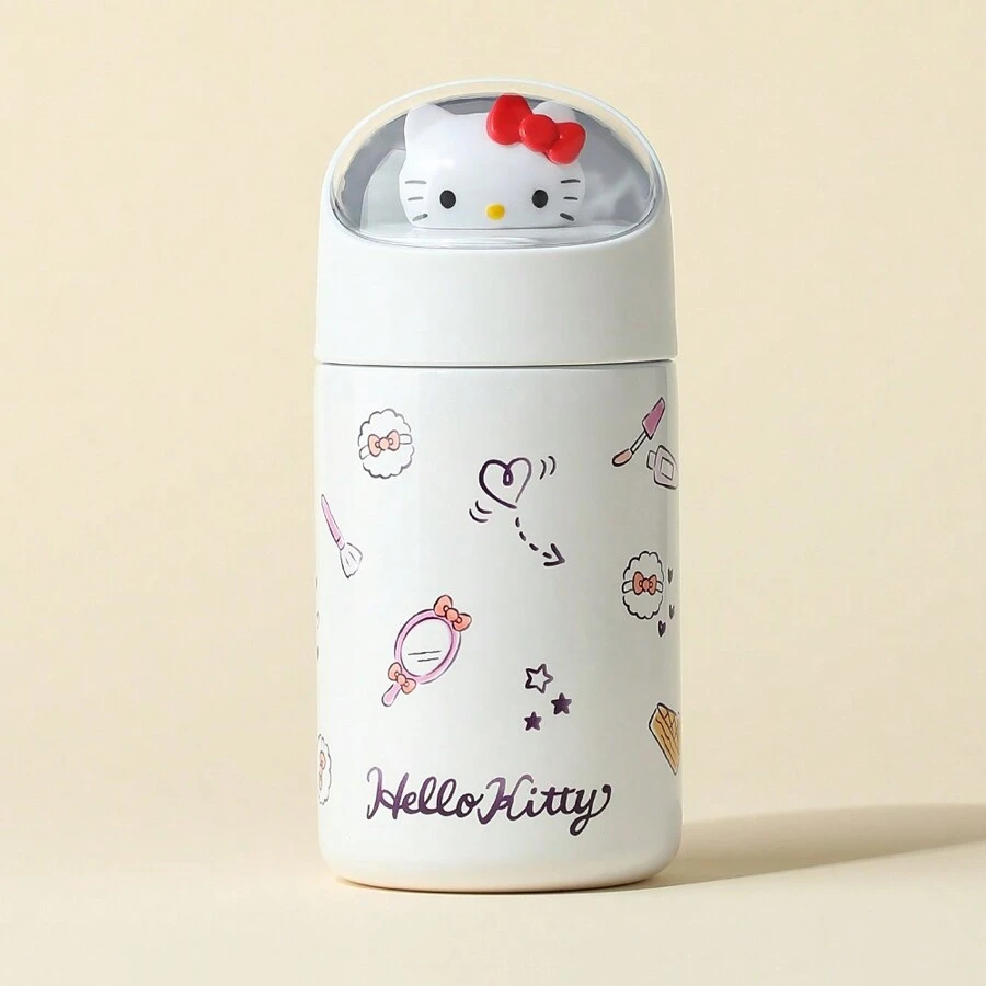 Miniso Sanrio Hello Kitty Characters Doll Thermos Cup 280mL (White) (1pc)