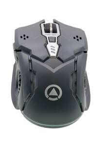 1 pieza Ratón gamer, mouse, con luz - Gris - Ver 5