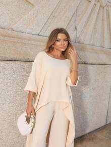 Women Two-Piece Outfits - Màu be - Xem 5