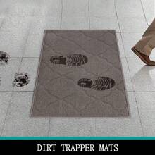 Famibay Indoor Doormats Low-Profile Front Door Mat Machine Washable Entrance Rug Inside Non Slip Absorbent Mud Dirt Trapper Mat Front Door Mat For Indoor Entrance - 80*120cm - View 4