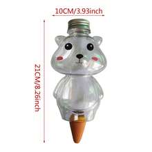 熊形自動澆水裝置,懶人澆花工具,小型滴灌系統,植物自動澆水器 - 無色 - 查看 3