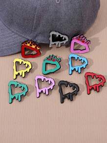 Broche Creativo De Metal Con Forma De Gorra De Béisbol, Accesorio Versátil Para Ropa, Sombrero, Bolso, Estuche Para Lápices, Regalo Perfecto Para Amigos