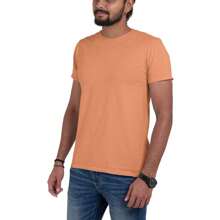 Men T-Shirts - Màu Hồng  San hô - Xem 3