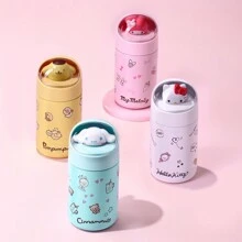 Miniso Sanrio Pom Pom Purin Characters Doll Thermos Cup 280mL (Yellow) (1pc) - Yellow - View 7