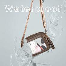 Bolsos cruzados de mujer Flecos Ajustable Deportivo De moda - Marron oscuro - Ver 7