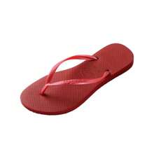 Havaianas Của phụ nữ Cao su Dép tông Gầy Đỏ - Đỏ - Xem 3
