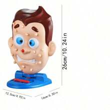 1 pieza Juego de reventar granos, un juguete de broma novedoso para aliviar el estrés y fiestas, juego de rociado de agua de mesa para múltiples jugadores, entretenimiento - Multicolor - Ver 2