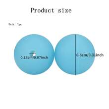 100~500 hạt dạ quang mạnh phát sáng trong bóng tối hạt acrylic rời hạt bi tròn màu kẹo để đánh dấu trang sức vòng cổ vòng tay tự làm - Màu sắc hỗn hợp - Xem 8