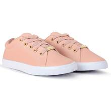Women Wedge Sneakers - khỏa thân - Xem 3