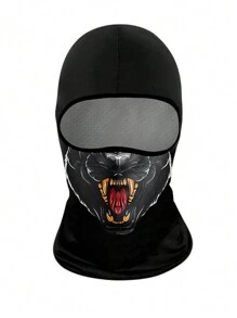 Summer Sun Protection Head Cover For Men & Women, Outdoor Motorcycle Riding Helmet Liner Hat, Fishing Funny Bikini Face Shield Mask - Multicolor - View 1