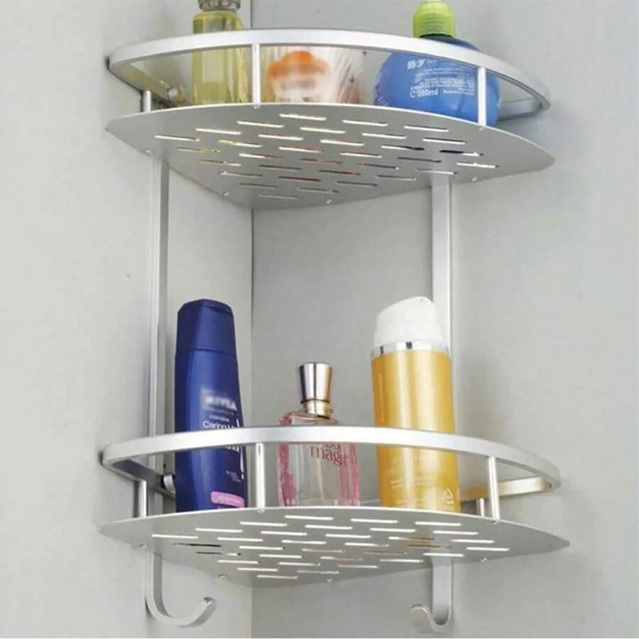 Shower Rack - Silver - View 1