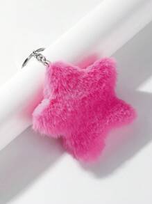 مفتاح جديد DIY يدوي وردي فاتح ناعم بشكل نجمة، قلادة نجمة خماسية زرقاء ناعمة لتزيين الحقيبة، مفتاح نجمة للأزواج، هدية صغيرة إبداعية لمناسبات الأعياد وإطلاق الأعمال التجارية، إكسسوارات السيارة، تميمة الحقيبة، إكسسوارات مدرسية جوث Y2K هالوين، أشرطة الحقيبة مع حامل بطاقة الهوية، إكسسوارات السيارة، تميمة الحقيبة