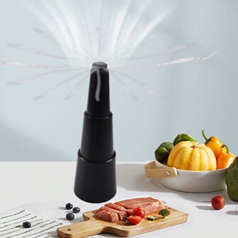 1pc Multi-Function Swinging Fly Swatter Rotary Mosquito Repeller Fan, Tabletop Fly Catcher Fan. The Fly Repellent Fan Uses A Chemical-Free Method To Protect Your Food And Drinks From Flies. It Has No Side Effects On Anyone. The Base Of The Tabletop Fan Also Has A Hook, Allowing The Fan To Be Inverted And Hung, Very Convenient. This Fly Repeller Is Perfect For Indoor Restaurants, Outdoor Patios, Parties, Camping, Barbecues, And Picnics.