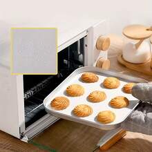 100張即棄式熱狗紙預裁剪蠟紙,食物籃靈活抗油糊紙,油脂防護三明治包裝紙,防油食品托盤紙墊 - 白色 - 查看 6