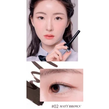 Waterproof, Smudge-Proof, Smooth And Long-Lasting Gel Eyeliner Pencil 02 Brown - 02 Brown - View 3