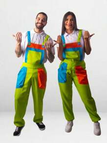 Aprons & Smocks - Limonkowy zielony - Zobacz 5