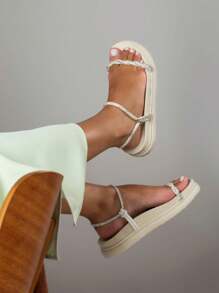 Women Flip-Flops - 白色 - 查看 1