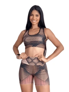 Women Lounge Sets - Rỉ Nâu - Xem 2