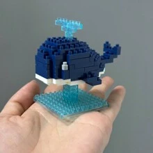 Diy Dolphin Building Block Ornament Gift Room Decoration