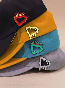 Broche Creativo De Metal Con Forma De Gorra De Béisbol, Accesorio Versátil Para Ropa, Sombrero, Bolso, Estuche Para Lápices, Regalo Perfecto Para Amigos