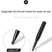Waterproof, Smudge-Proof, Smooth And Long-Lasting Gel Eyeliner Pencil 02 Brown - 02 Brown - View 5