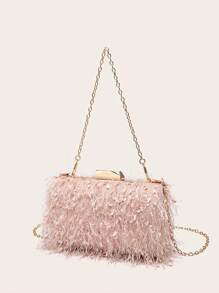 时尚盒形包，适合日常装扮和晚装