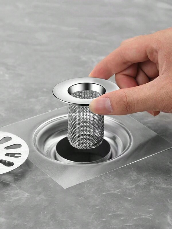 غطاء مصرف من الفولاذ المقاوم للصدأ لحمام المنزل، مع وظيفة اصطياد الشعر والفضلات، ديكور حمام منزلي، ديكور خريفي، عودة إلى المدرسة