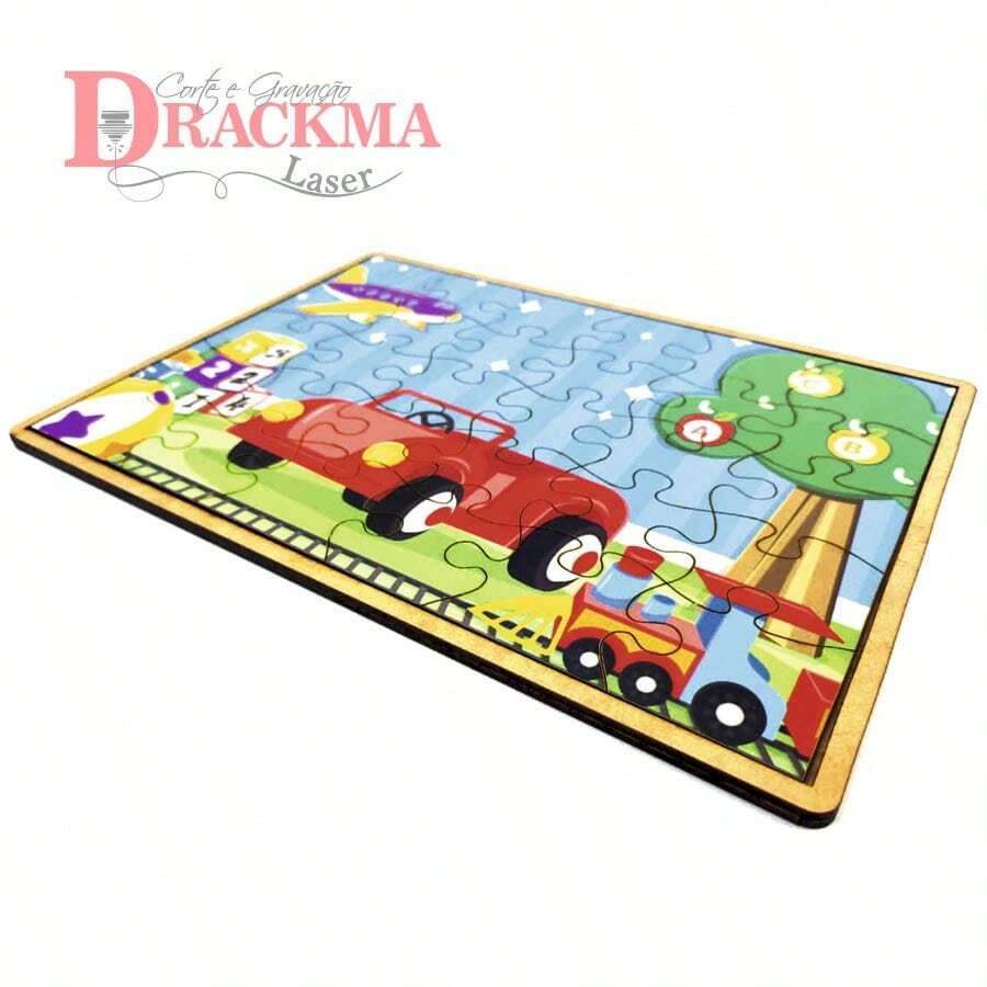 Other Puzzles - Quebra Cabeça Infantil Veículos - 查看 1